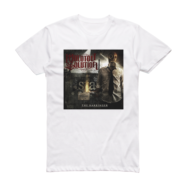 Molotov Solution The Harbinger Album Cover T-Shirt White