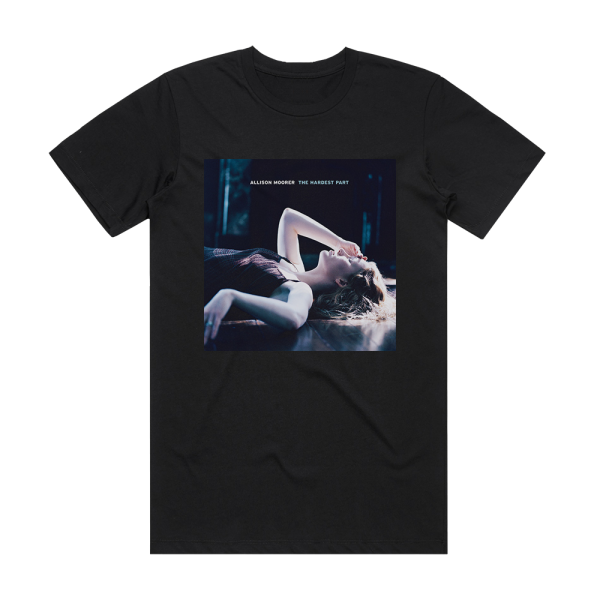 Allison Moorer The Hardest Part Album Cover T-Shirt Black