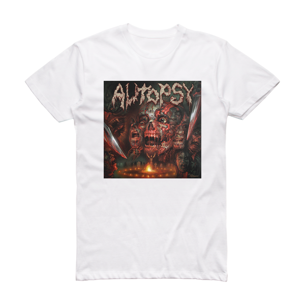 Autopsy The Headless Ritual Album Cover T-Shirt White