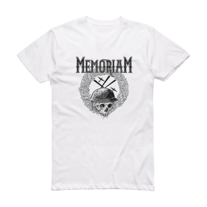 Memoriam The Hellfire Demos Ii 2 Album Cover T-Shirt White