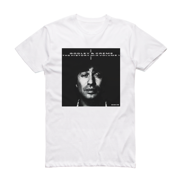 Godley and Creme The History Mix Volume 1 Album Cover T-Shirt White