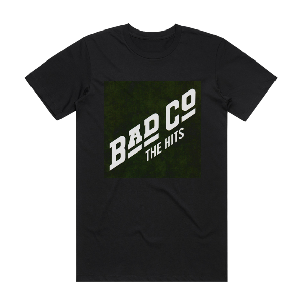 Bad Company The Hits Album Cover T-Shirt Black