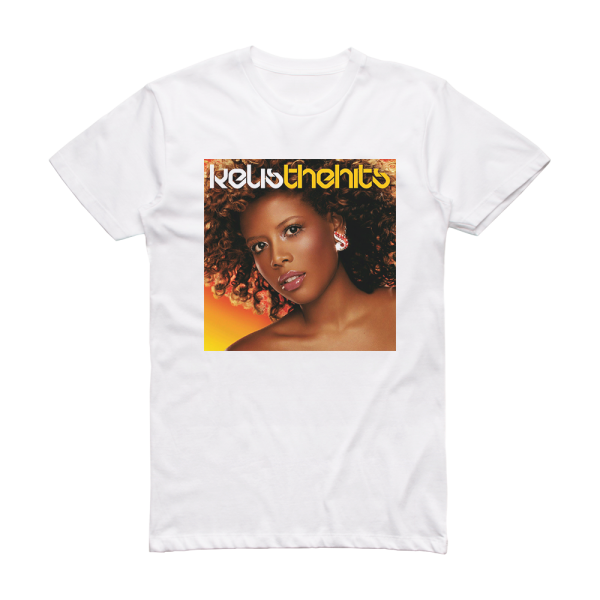 Kelis The Hits Album Cover T-Shirt White