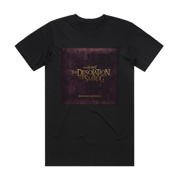 Howard Shore The Hobbit The Desolation Of Smaug 5 Album Cover T-Shirt Black