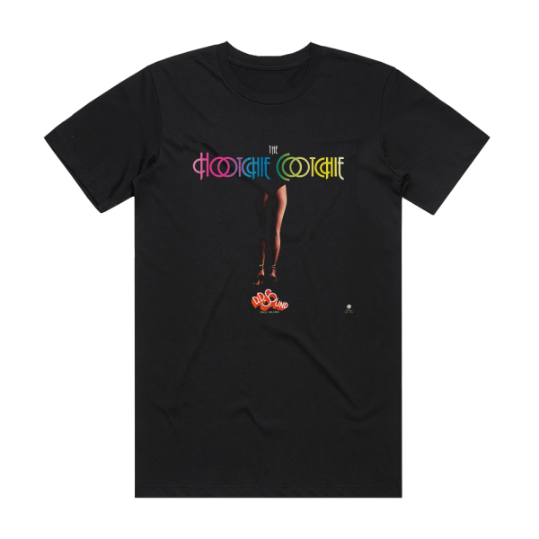 D D Sound The Hootchie Cootchie Album Cover T-Shirt Black