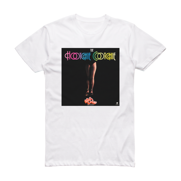 D D Sound The Hootchie Cootchie Album Cover T-Shirt White