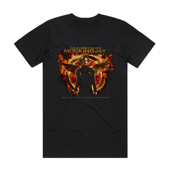 James Newton Howard The Hunger Games Mockingjay Part 1 1 Album Cover T-Shirt Black