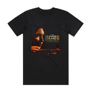 James Newton Howard The Hunger Games Original Motion Picture Score Album Cover T-Shirt Black