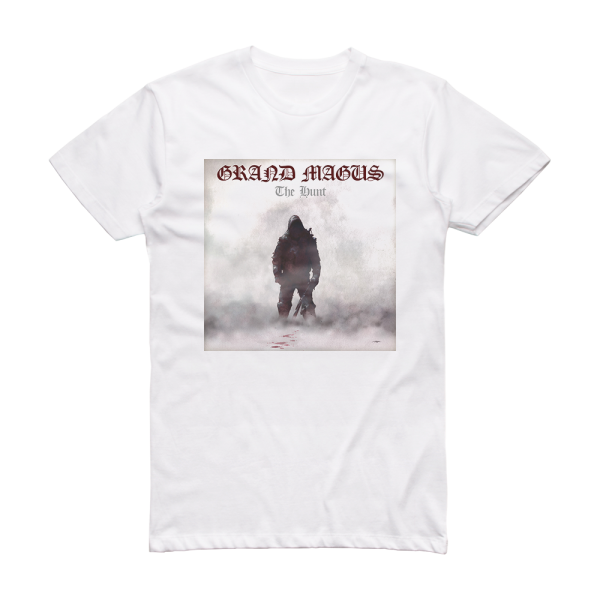 Grand Magus The Hunt Album Cover T-Shirt White