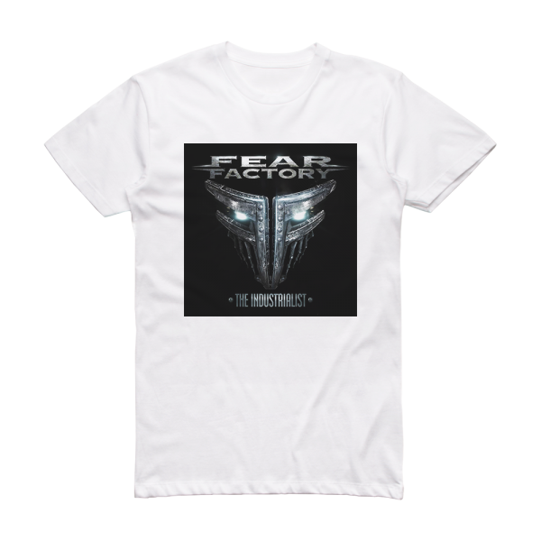 Fear Factory The Industrialist Album Cover T-Shirt White