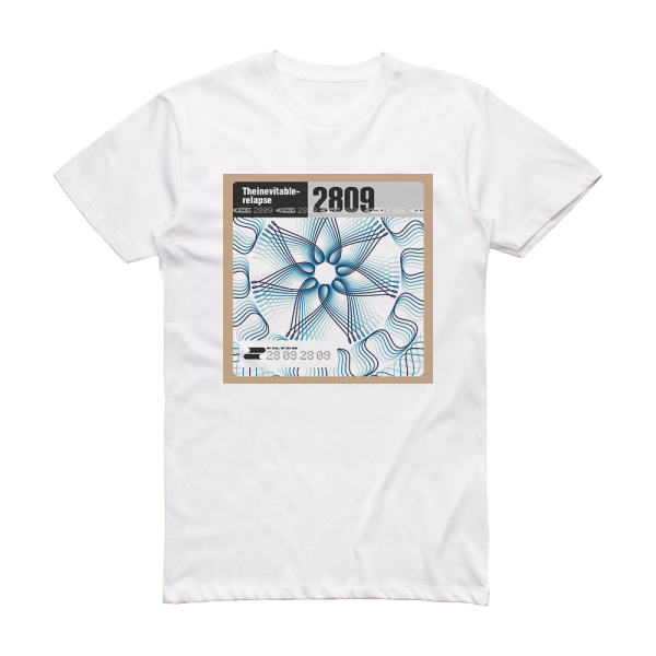 Filter The Inevitable Relapse Album Cover T-Shirt White