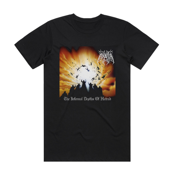 Anata The Infernal Depths Of Hatred Album Cover T-Shirt Black