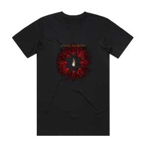 Living Sacrifice The Infinite Order Album Cover T-Shirt Black