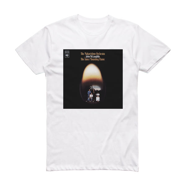 Mahavishnu Orchestra The Inner Mounting Flame 1 Album Cover T-Shirt White