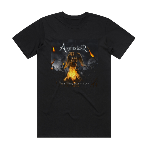 Axenstar The Inquisition Album Cover T-Shirt Black