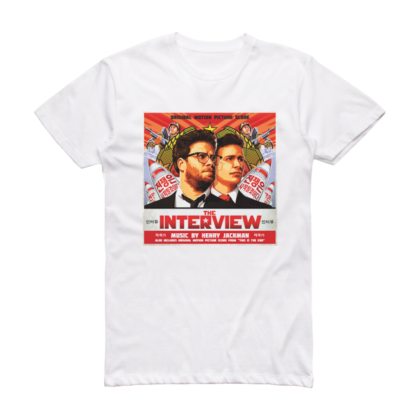 Henry Jackman The Interview  This Is The End Album Cover T-Shirt White