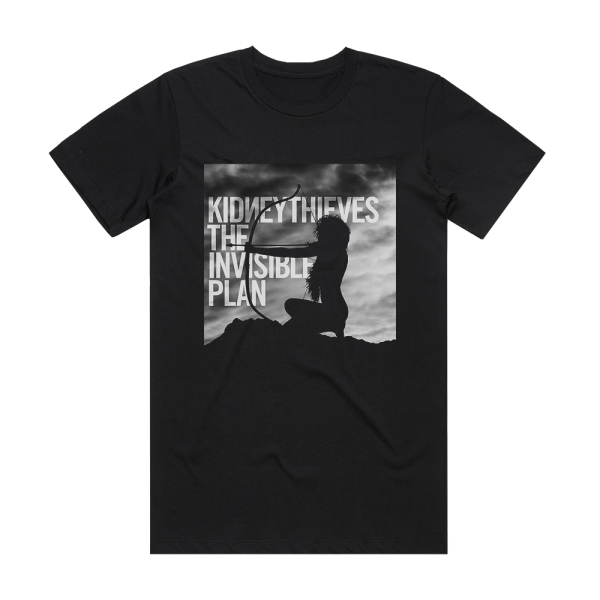 Kidneythieves The Invisible Plan Album Cover T-Shirt Black