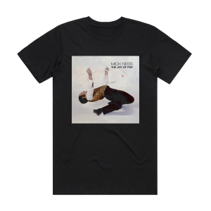 Mick Ness The Joy Of Pop Album Cover T-Shirt Black