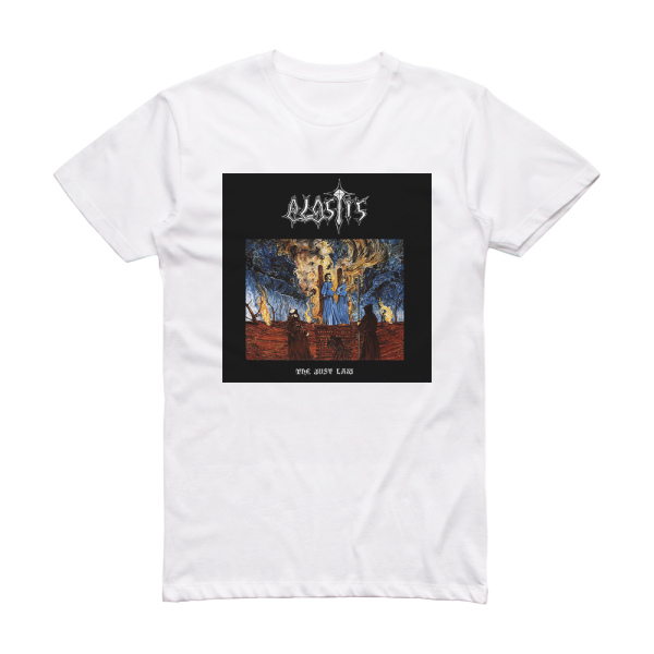 Alastis The Just Law Album Cover T-Shirt White