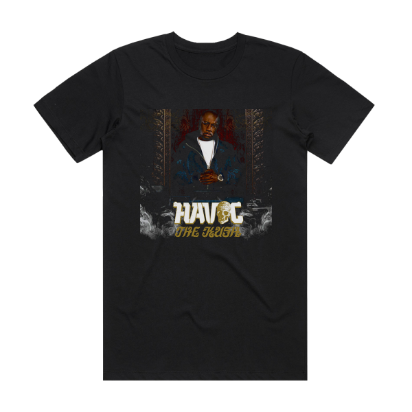 Havoc The Kush Album Cover T-Shirt Black