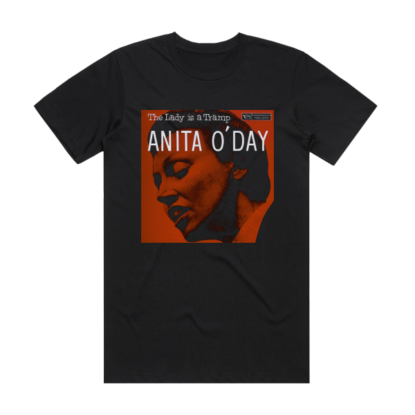 Anita ODay The Lady Is A Tramp Album Cover T-Shirt Black