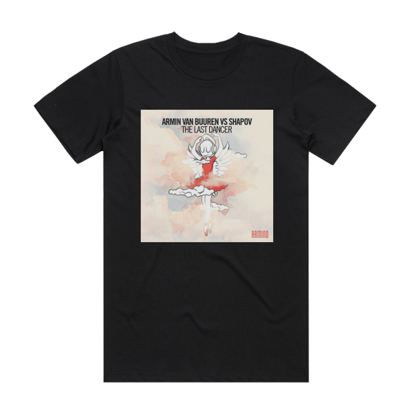 Armin van Buuren The Last Dancer Album Cover T-Shirt Black