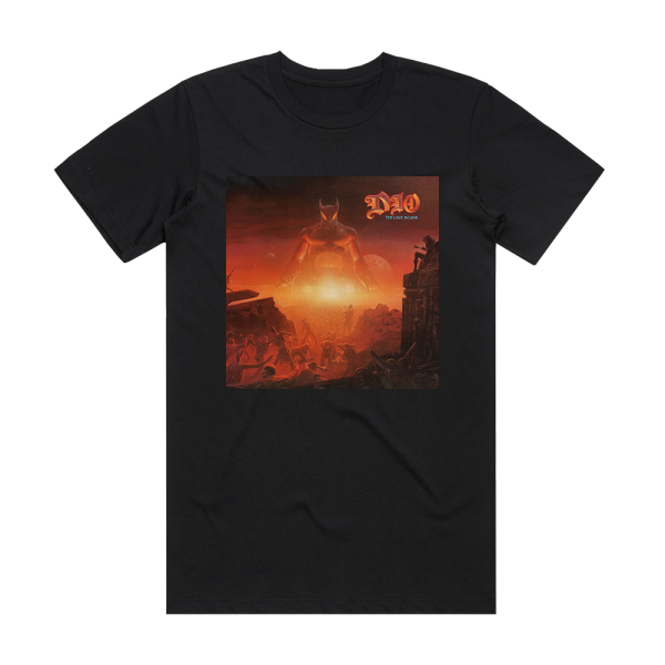 Dio The Last In Line 1 Album Cover T-Shirt Black