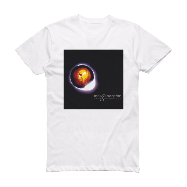 Mos Generator The Late Great Planet Earth Album Cover T-Shirt White