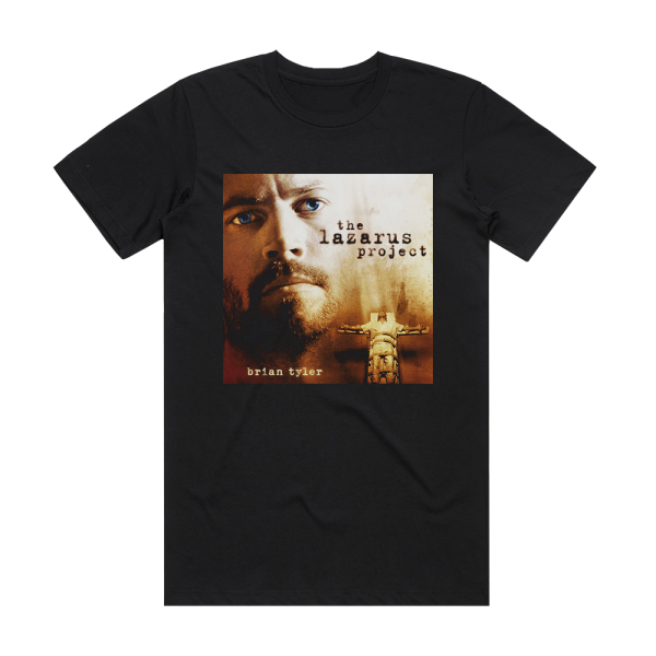 Brian Tyler The Lazarus Project Album Cover T-Shirt Black