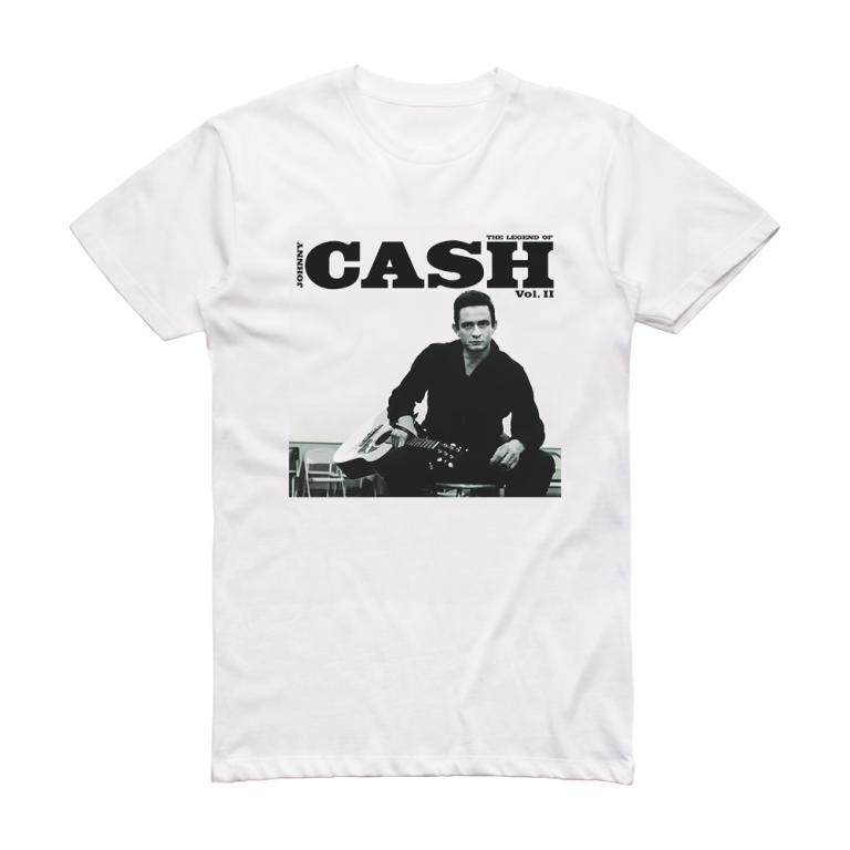 Johnny Cash The Legend Of Johnny Cash Volume Ii Album Cover TShirt
