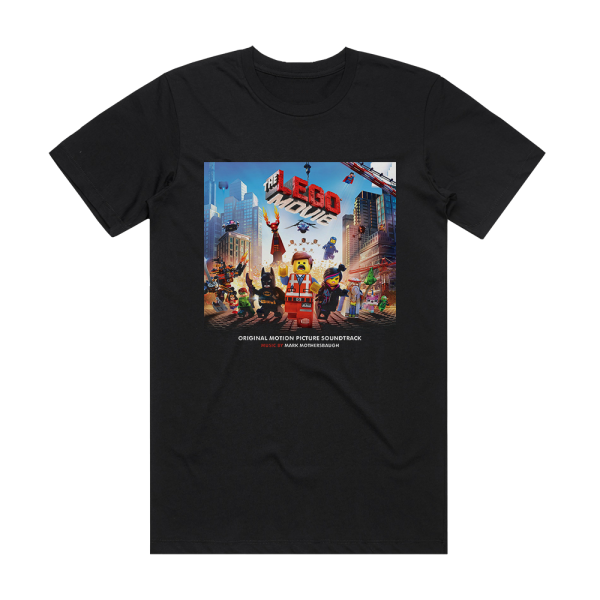 Mark Mothersbaugh The Lego Movie Original Motion Picture Soundtrack Album Cover T-Shirt Black