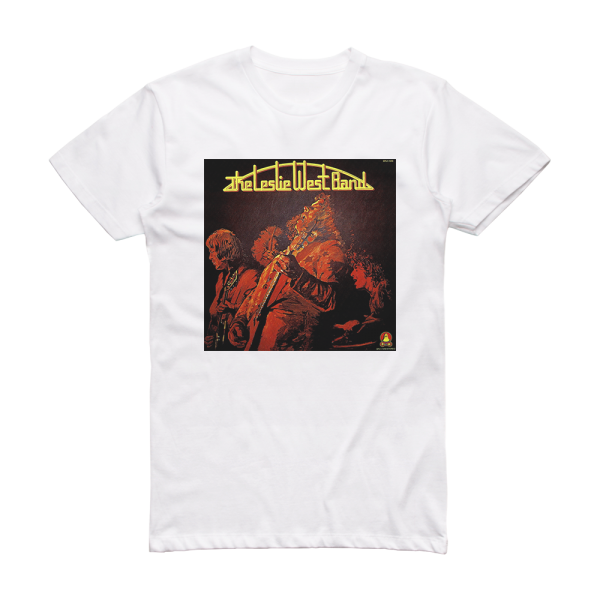 Leslie West Band The Leslie West Band Album Cover T-Shirt White