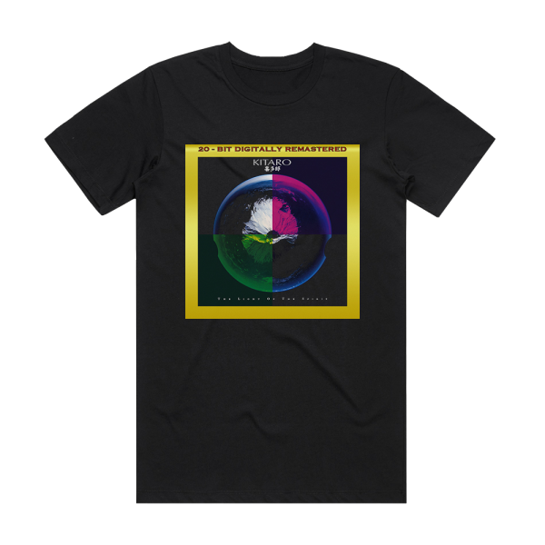 Kitaro The Light Of The Spirit 2 Album Cover T-Shirt Black