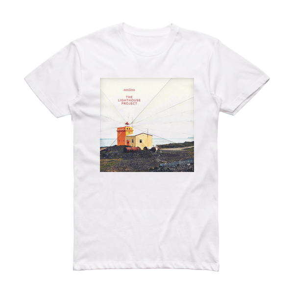 Amiina The Lighthouse Project Album Cover T-Shirt White