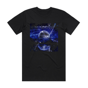Moonrise The Lights Of A Distant Bay Album Cover T-Shirt Black