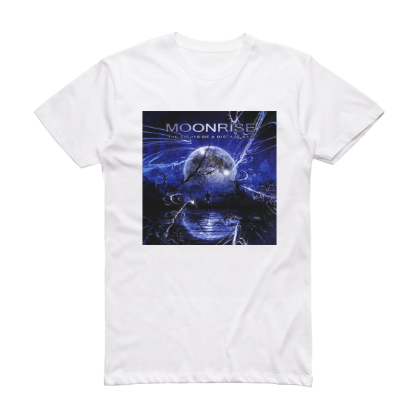 Moonrise The Lights Of A Distant Bay Album Cover T-Shirt White