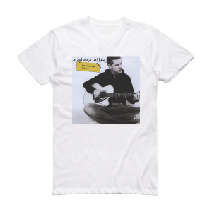 Andrew Allen The Living Room Sessions Album Cover T-Shirt White