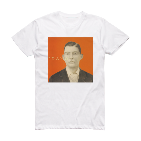 Idaho The Lone Gunman Album Cover T-Shirt White