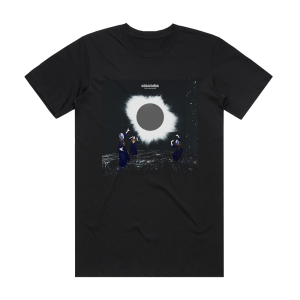 Children Collide The Long Now Album Cover T-Shirt Black