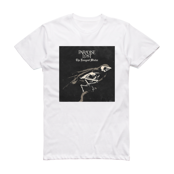 Paradise Lost The Longest Winter Album Cover T-Shirt White