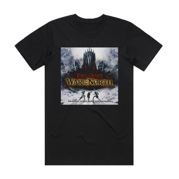 Inon Zur The Lord Of The Rings War In The North Album Cover T-Shirt Black