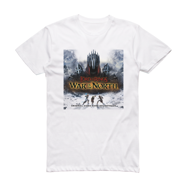 Inon Zur The Lord Of The Rings War In The North Album Cover T-Shirt White