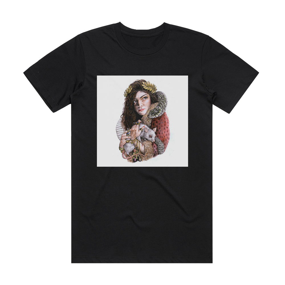 Lorde The Love Club Ep Album Cover T-Shirt Black – ALBUM COVER T-SHIRTS