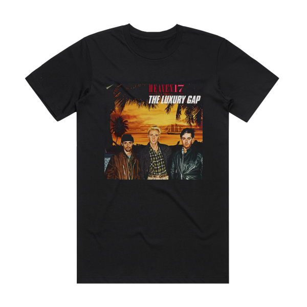 Heaven 17 The Luxury Gap Album Cover T-Shirt Black