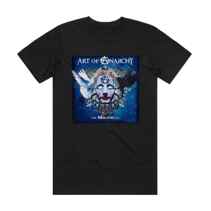 Art of Anarchy The Madness Album Cover T-Shirt Black