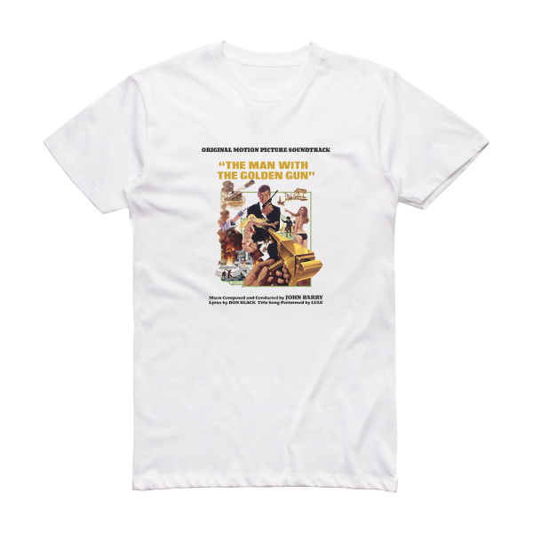 John Barry The Man With The Golden Gun Album Cover T-Shirt White