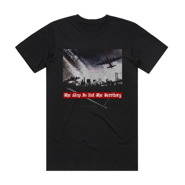 Cloudkicker The Map Is Not The Territory Album Cover T-Shirt Black