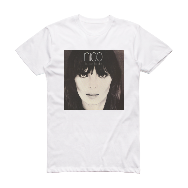 Nico The Marble Index Album Cover T-Shirt White