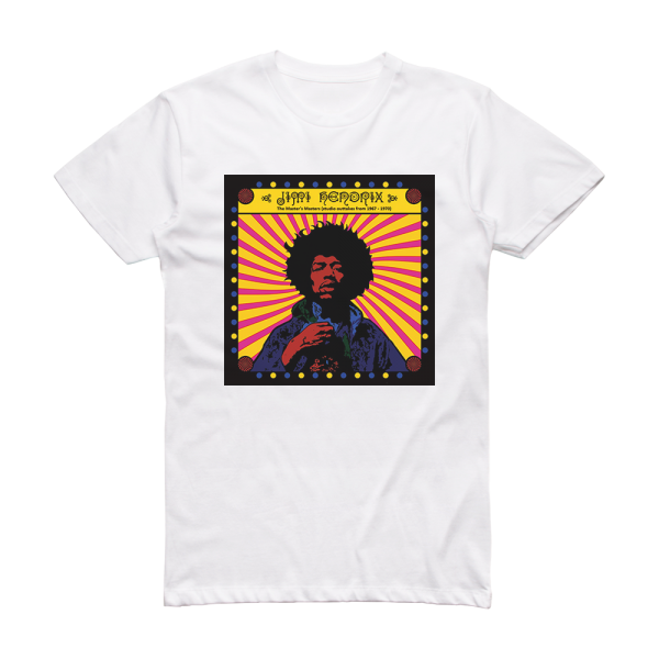 Jimi Hendrix The Masters Masters Album Cover T-Shirt White