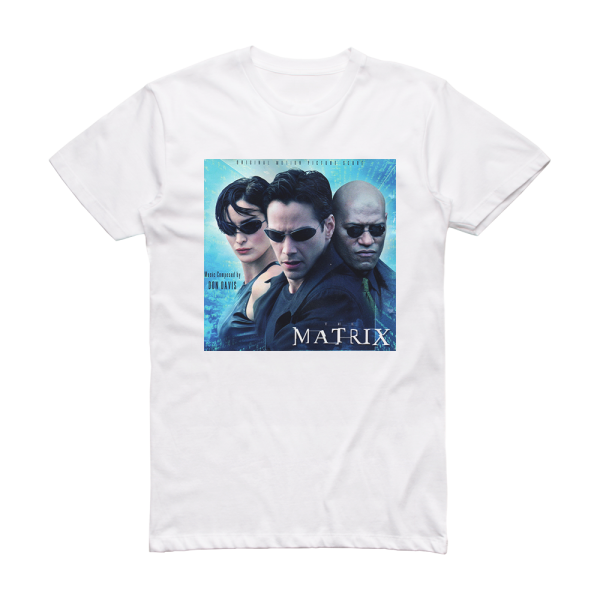 Don Davis The Matrix 1 Album Cover T-Shirt White